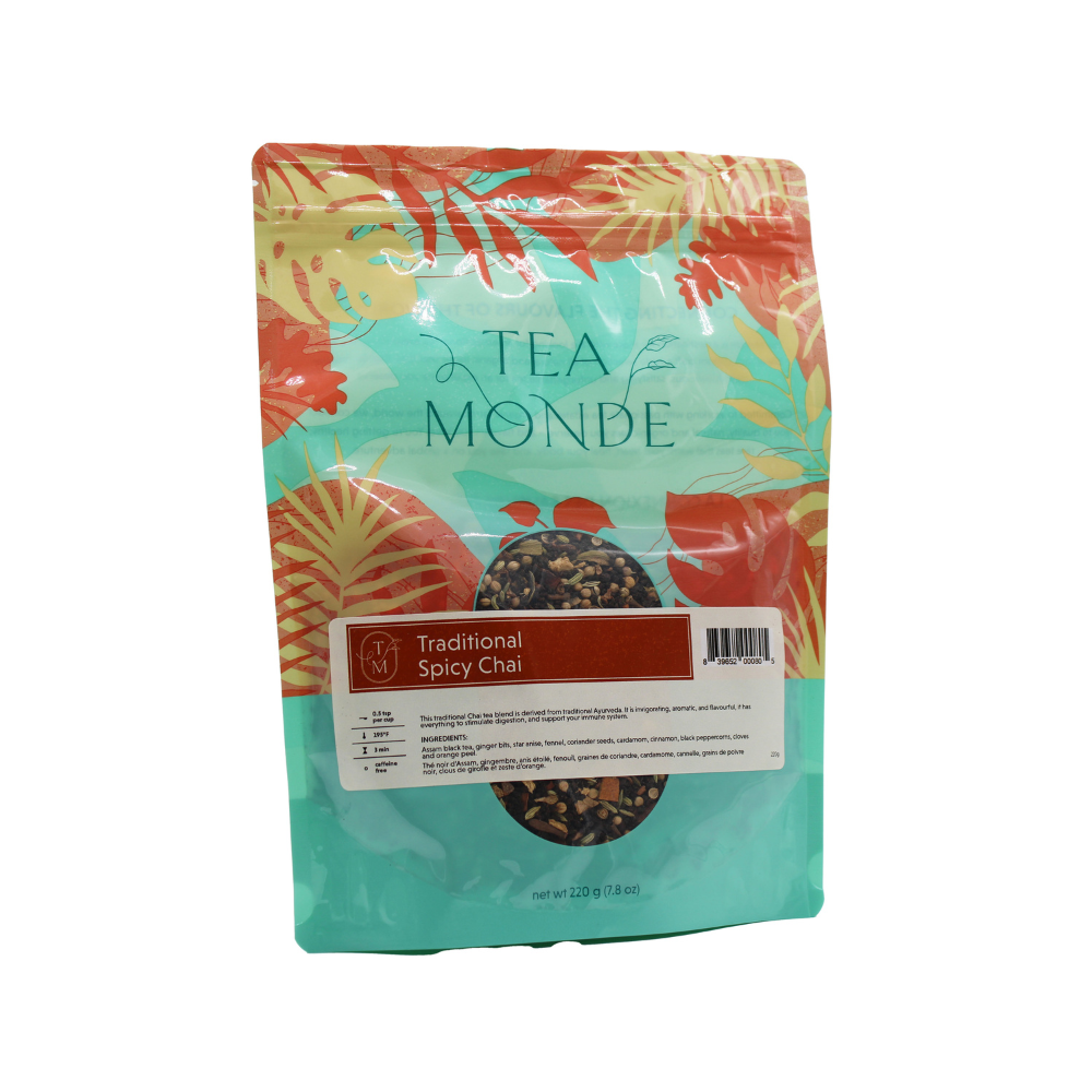 Traditional Spicy Chai - Full Loose-Leaf (220g)