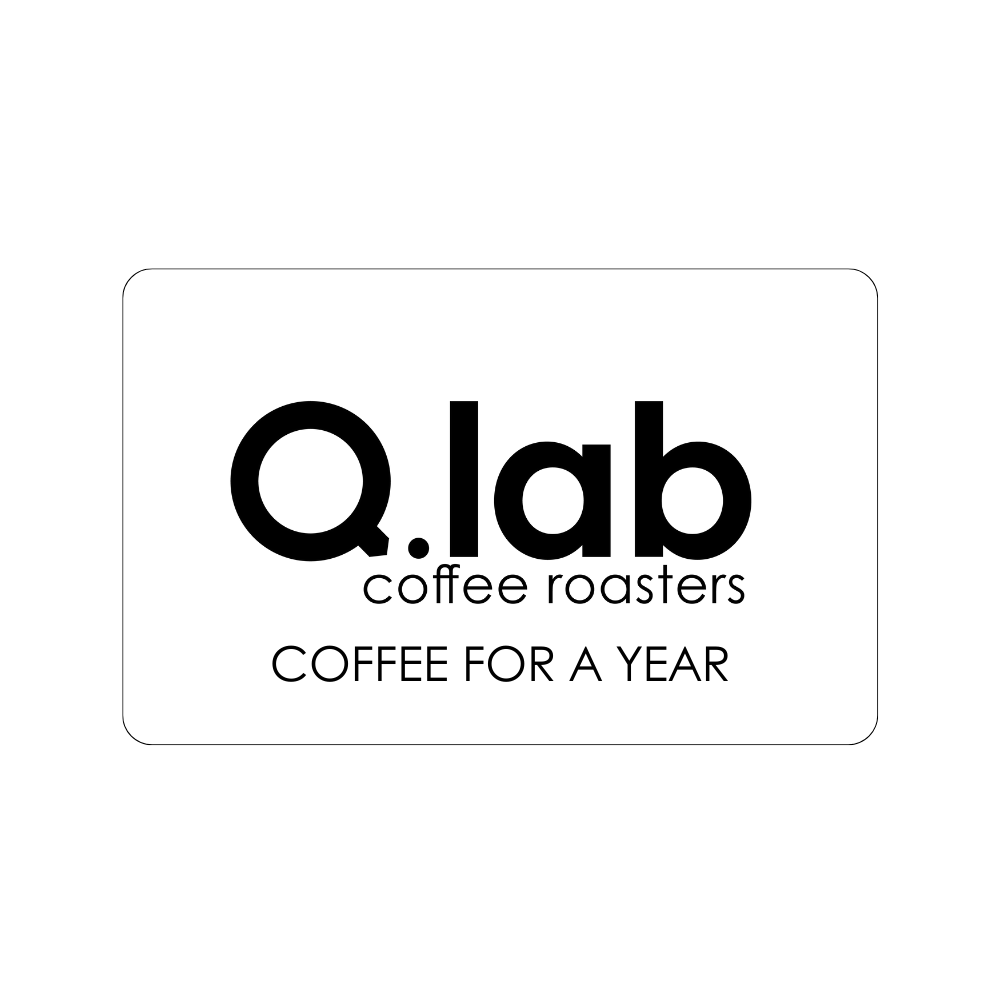 Q.Lab Card Coffee For a Year