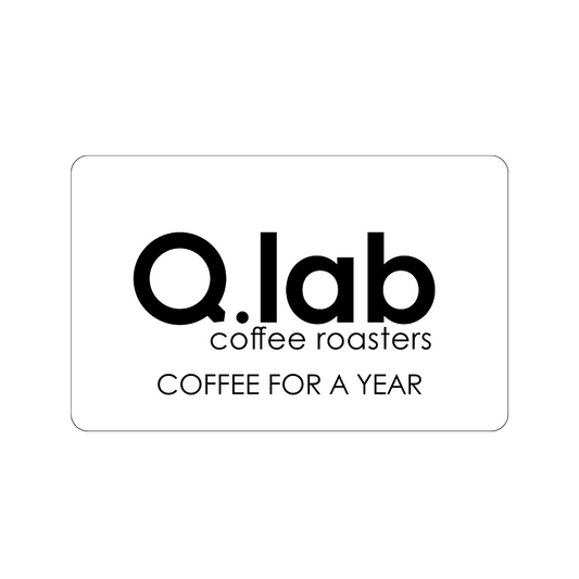 Q.Lab Card Coffee For a Year