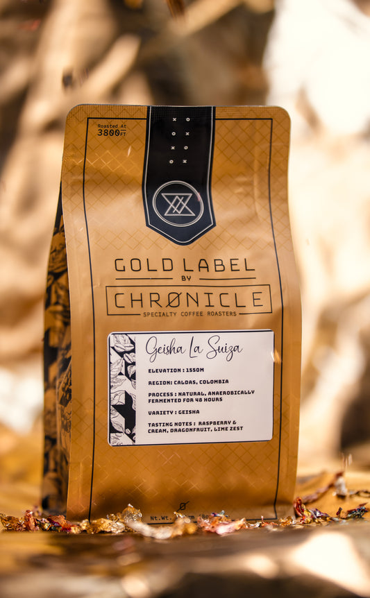 GOLD LABEL by CHRONICLE COFFEE ROASTERS - Colombian Geisha Micro-Lot